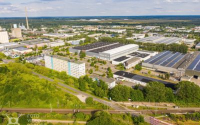 Luftaufnahmen Gewerbepark Schwerin