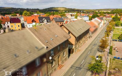 Luftaufnahmen für Immobilien Verkauf in Thale